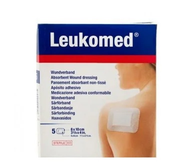 LEUCOMED Leukomed Absorbent Plus apósitos estériles de 8x10 cm