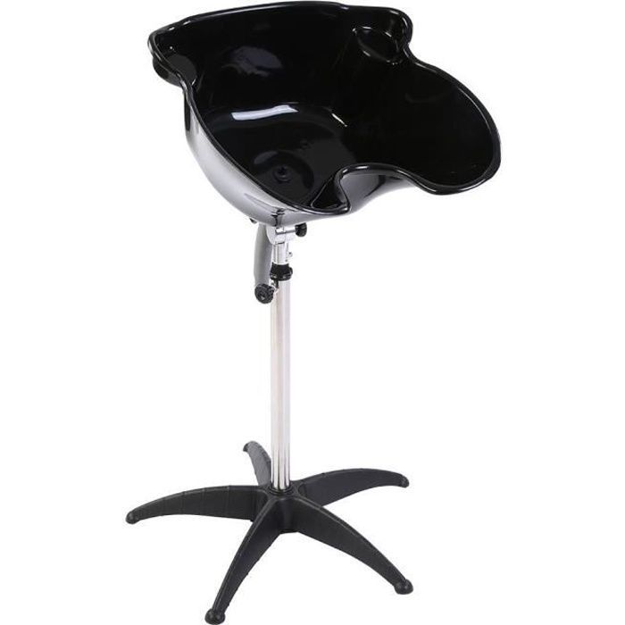 Lavabo para champú para peluquerías y salones de belleza, lavabo portátil elevable, movilidad móvil BCS-142 -QIM