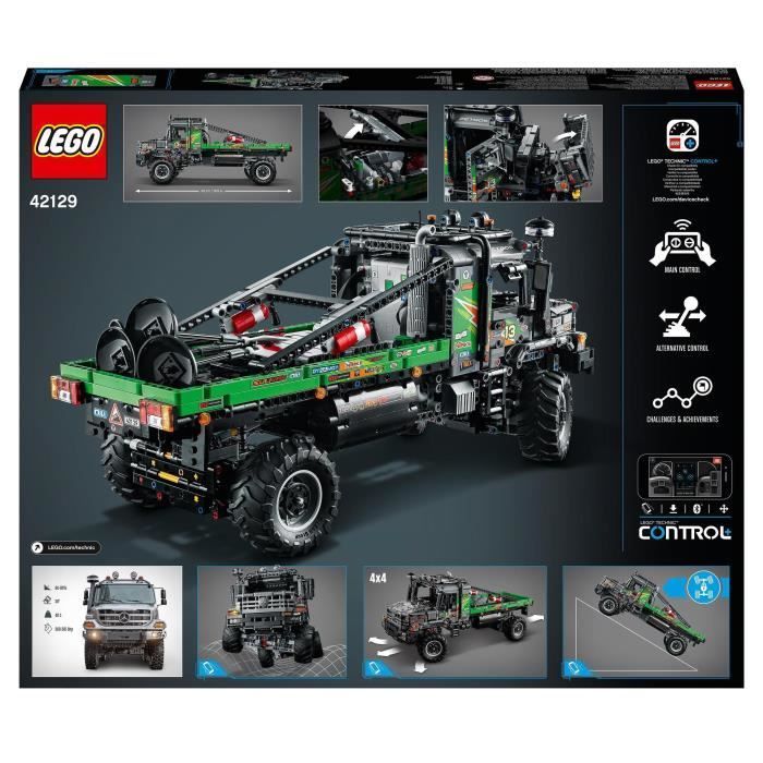 LEGO® Technic Mercedes-Benz Zetros 4x4 Test Truck 42129 - Controllo tramite app