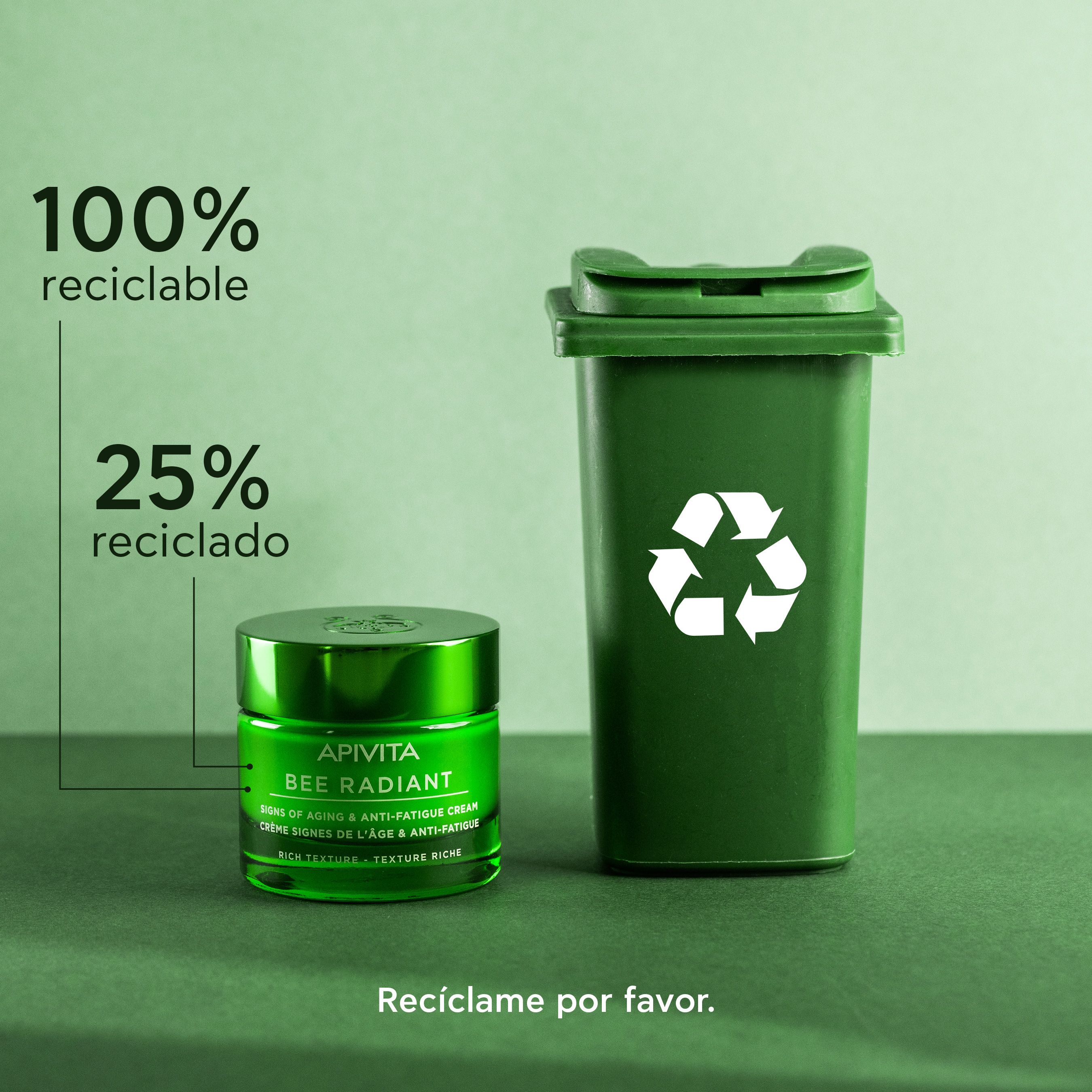 Bee Radiant krema protiv starenja i umora Protiv bora i starenja