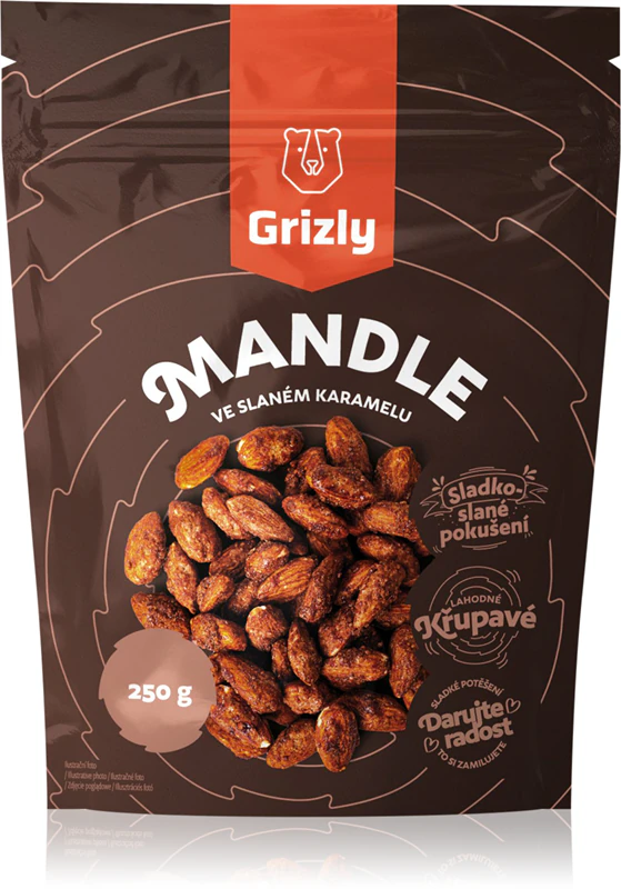 Amêndoas com Caramelo Salgado Grizly
