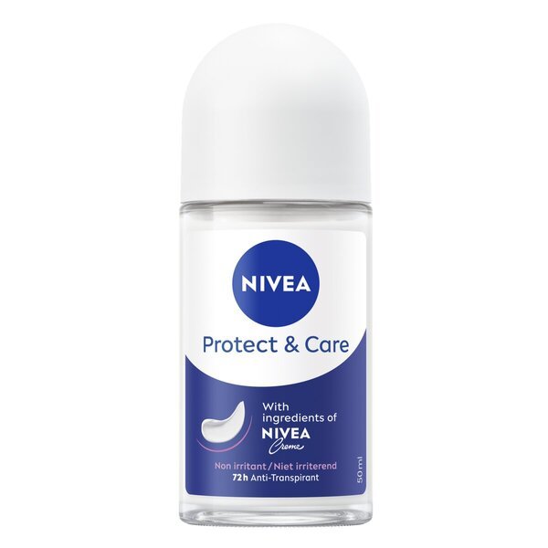 NIVEA Protect & Care antitranspirācijas rullītis<br>50ml