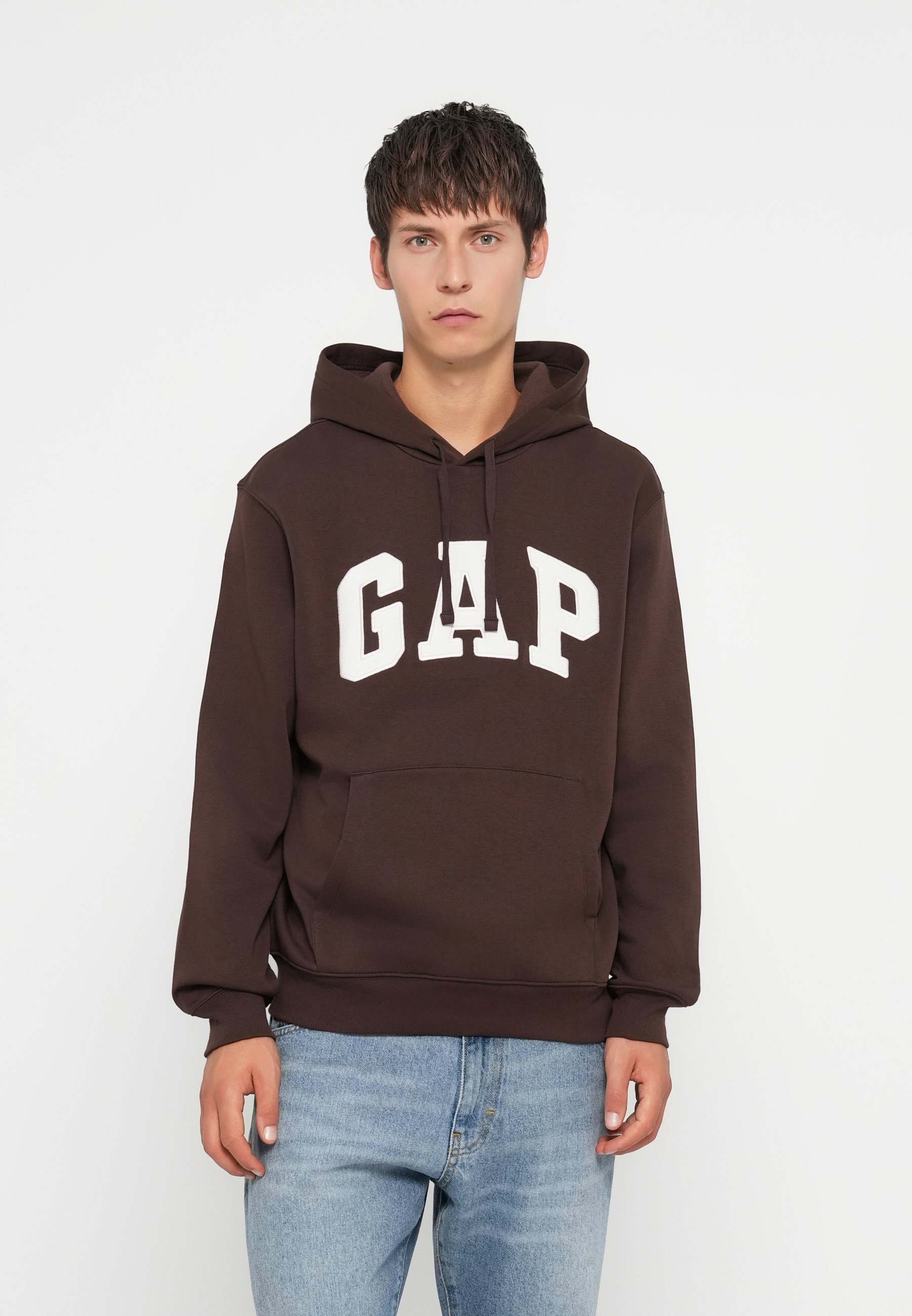 GAP HERITAGE LOGO - Sweatshirt - donkerbruin