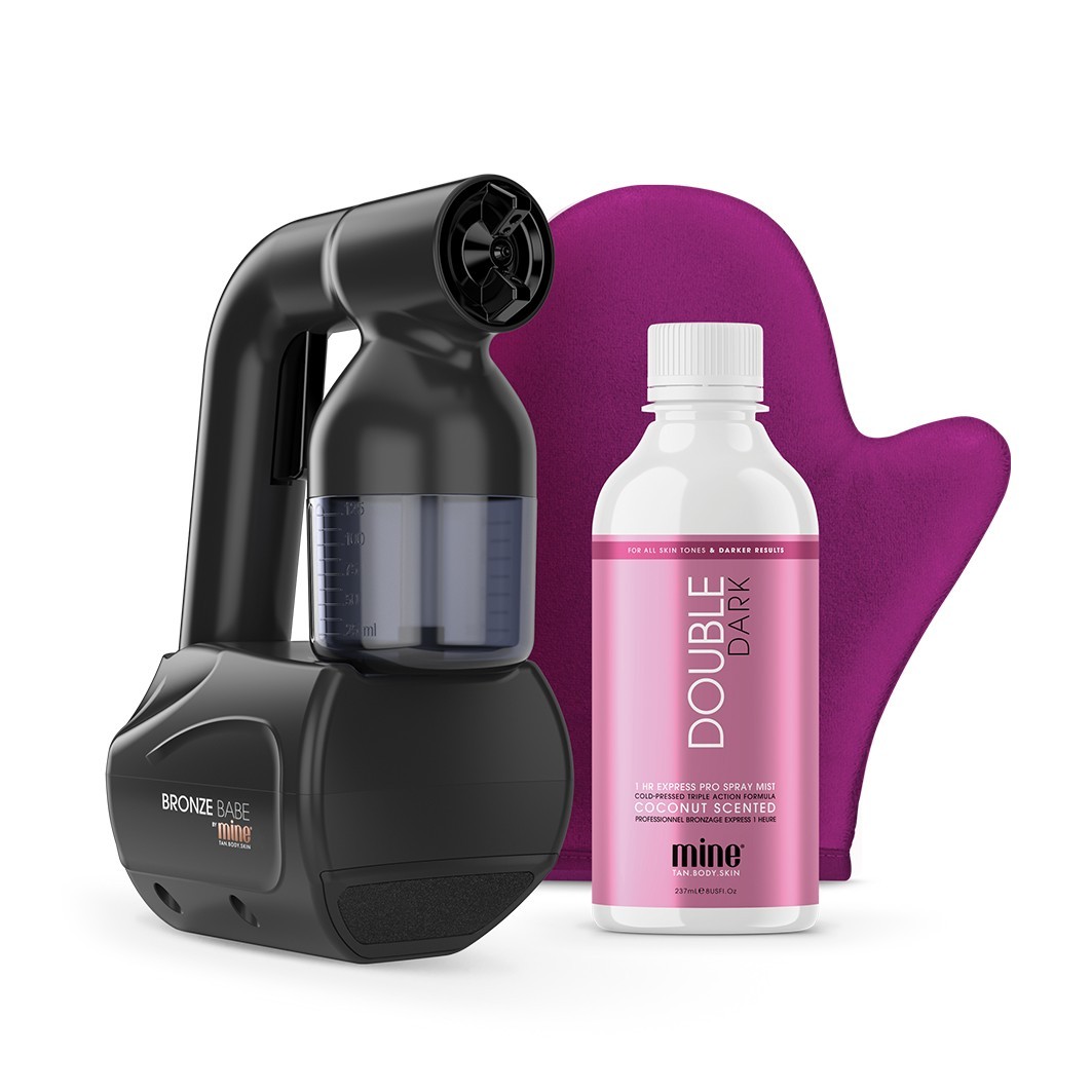MineTan set za samotamnjenje u boji za osobnu upotrebu – crni – 1 komad