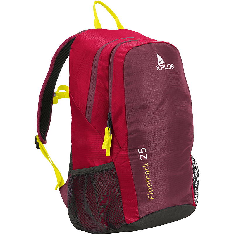 Xplor vandringsryggsäck Finnmark 25 liter, röd