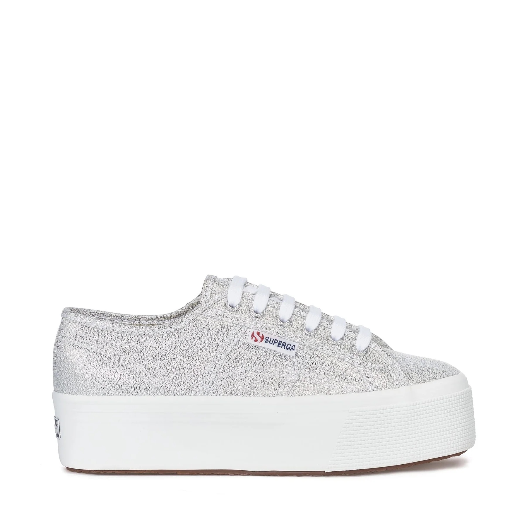 2790 PLATFORM LAME-GREY SILVER