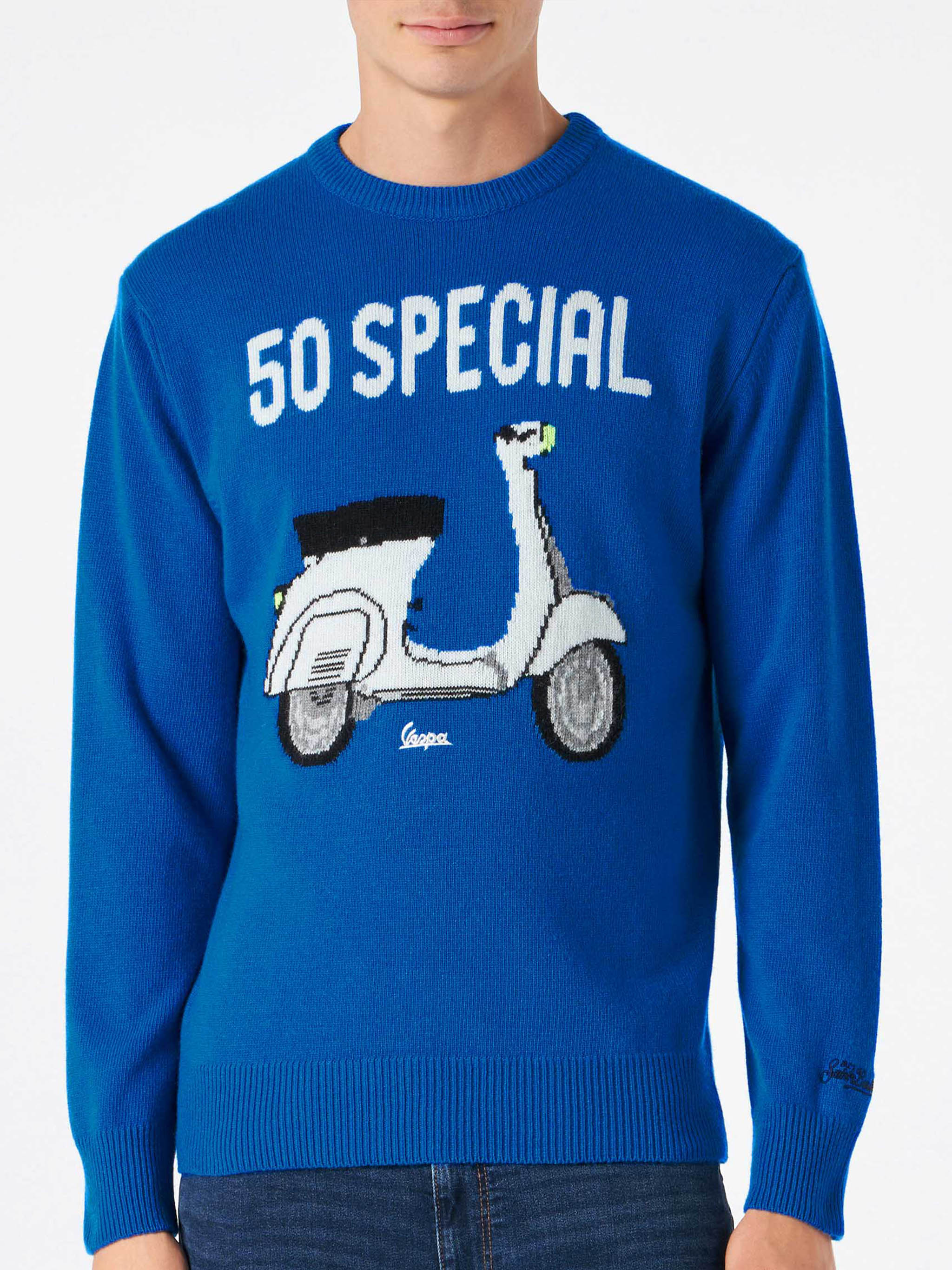 Herrenpullover mit Vespa-Print | VESPA® SONDEREDITION