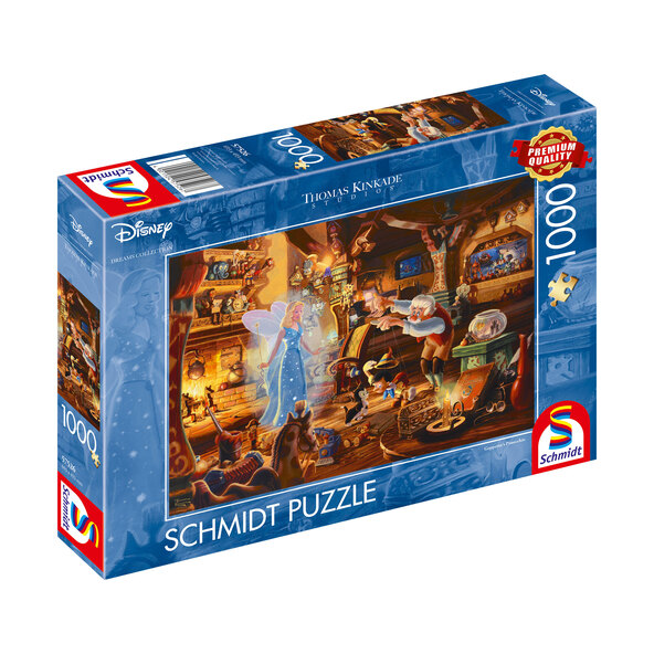 Disney Geppettos Pinocchio Puzzle, 1.000 Teile