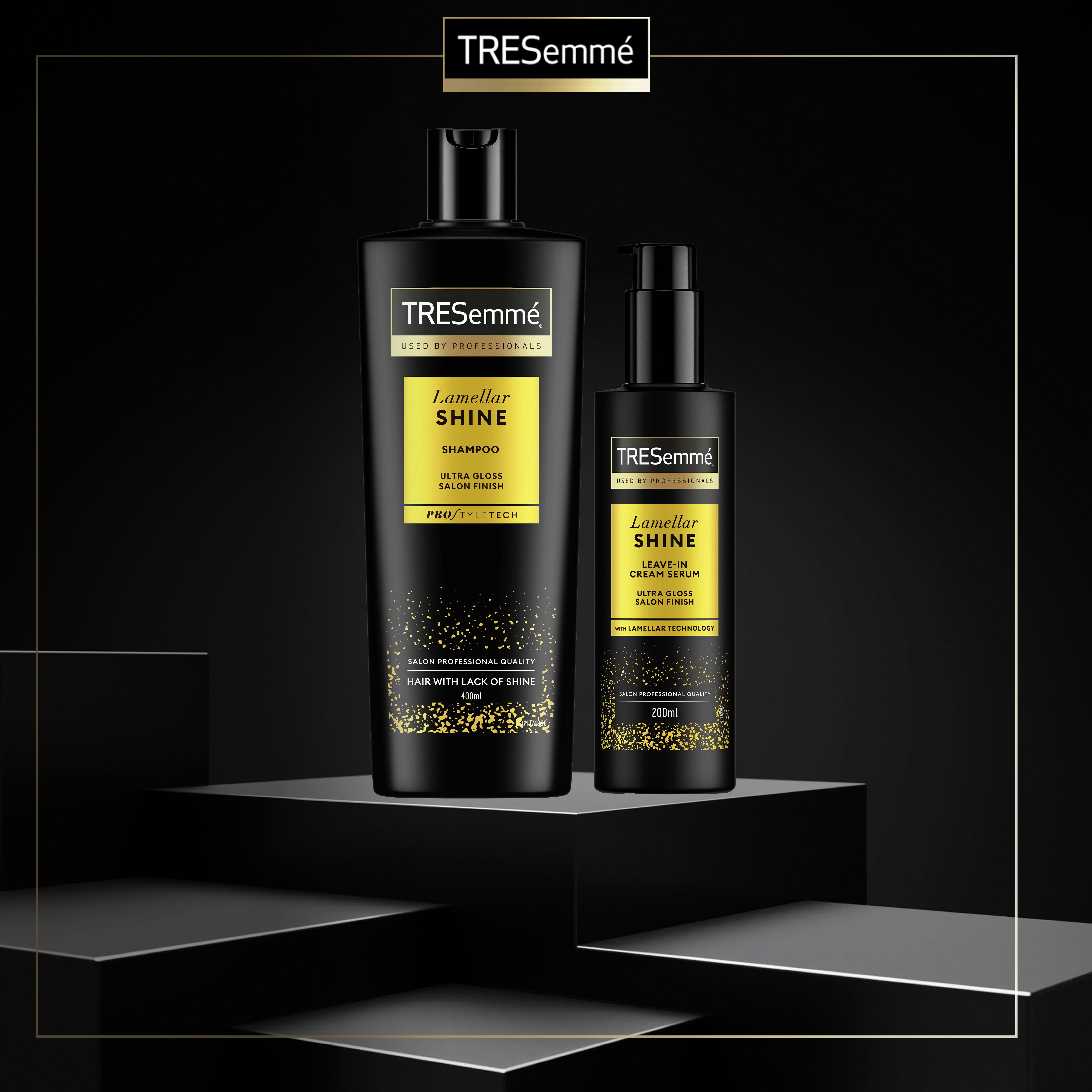 Lamellar Shine Serum šampūna komplekts Šampūni