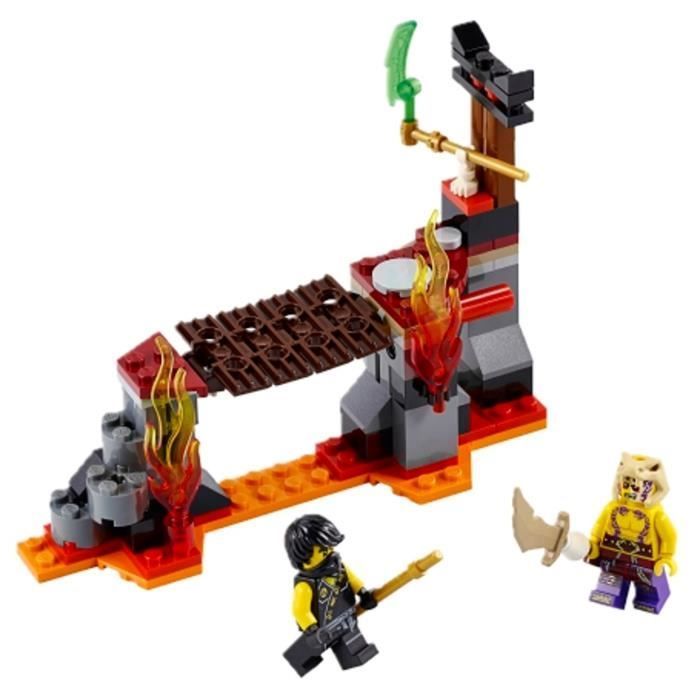 LEGO Ninjago 70753 Cascate di Lava - Set di costruzioni - Ragazzo - 94 pezzi - Età 6+