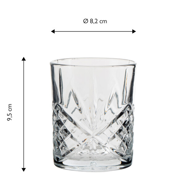Ποτήρια ουίσκι, 330 ml, σετ 4 τεμαχίων