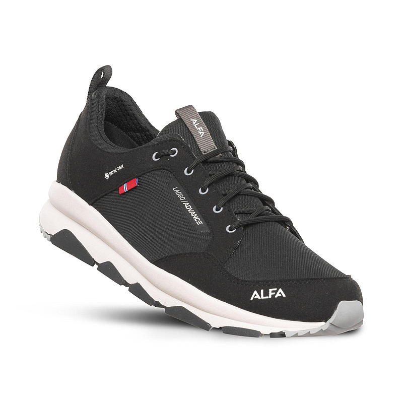 Alfa Fritidsskor Laggo 45 Svart Advance GTX M