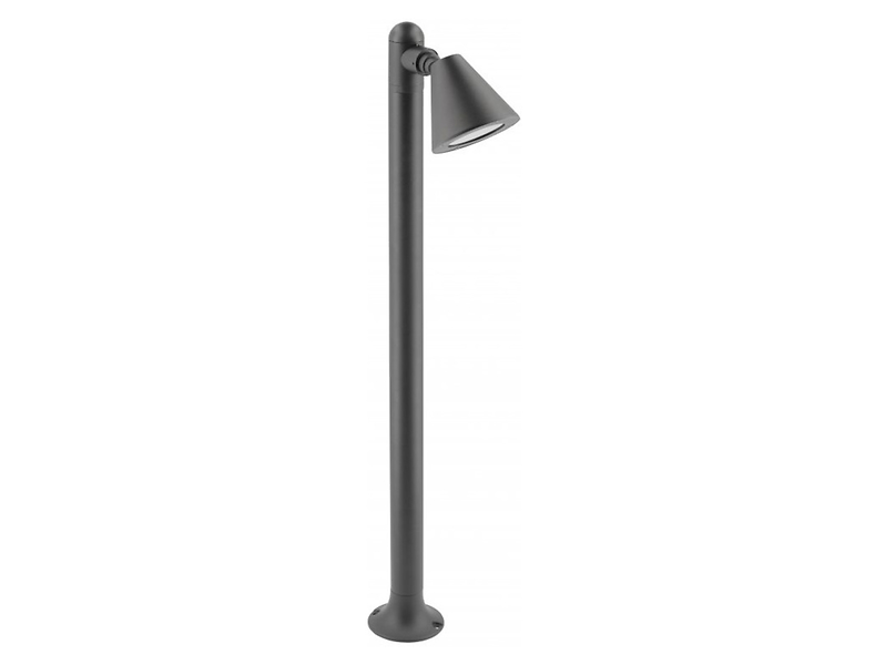 Słupek ogrodowy Lustino 80 cm aluminiowy grafitowy