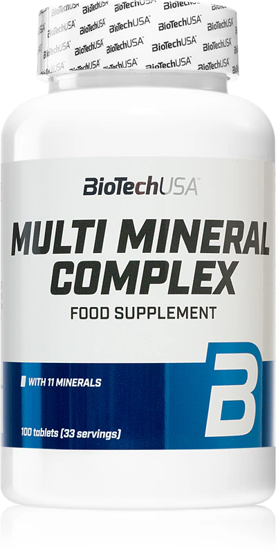 BioTechUSA Complexo Multimineral, suplemento alimentar, complexo mineral