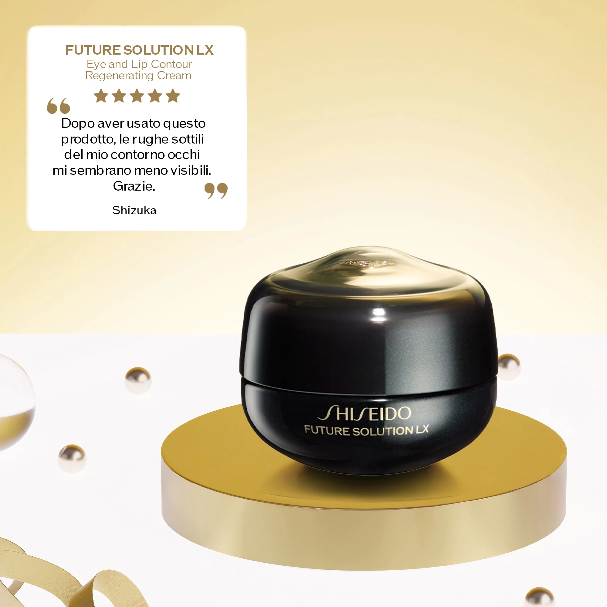 Future Solution Lx Sfs Lx Eye Cream Holiday Kit - Cofanetto Antirughe, Contorno occhi antirughe