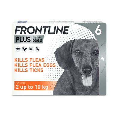 FRONTLINE® Plus Spot On pentru câini - S (2-10 kg)