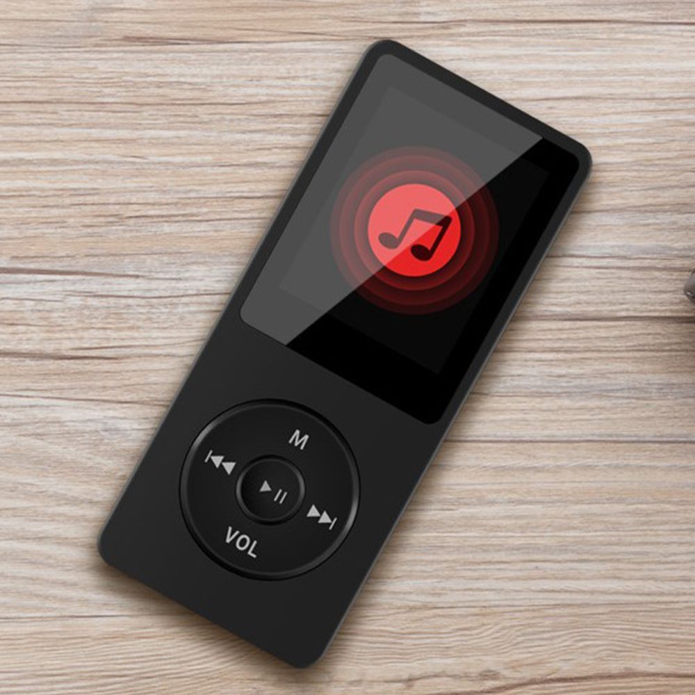 Reproductor de música deportivo Bluetooth MP4 MP3 Mini reproductor de música portátil Reproductor de música para estudiantes Pantalla de 1.8 pulgadas con tarjeta MP4