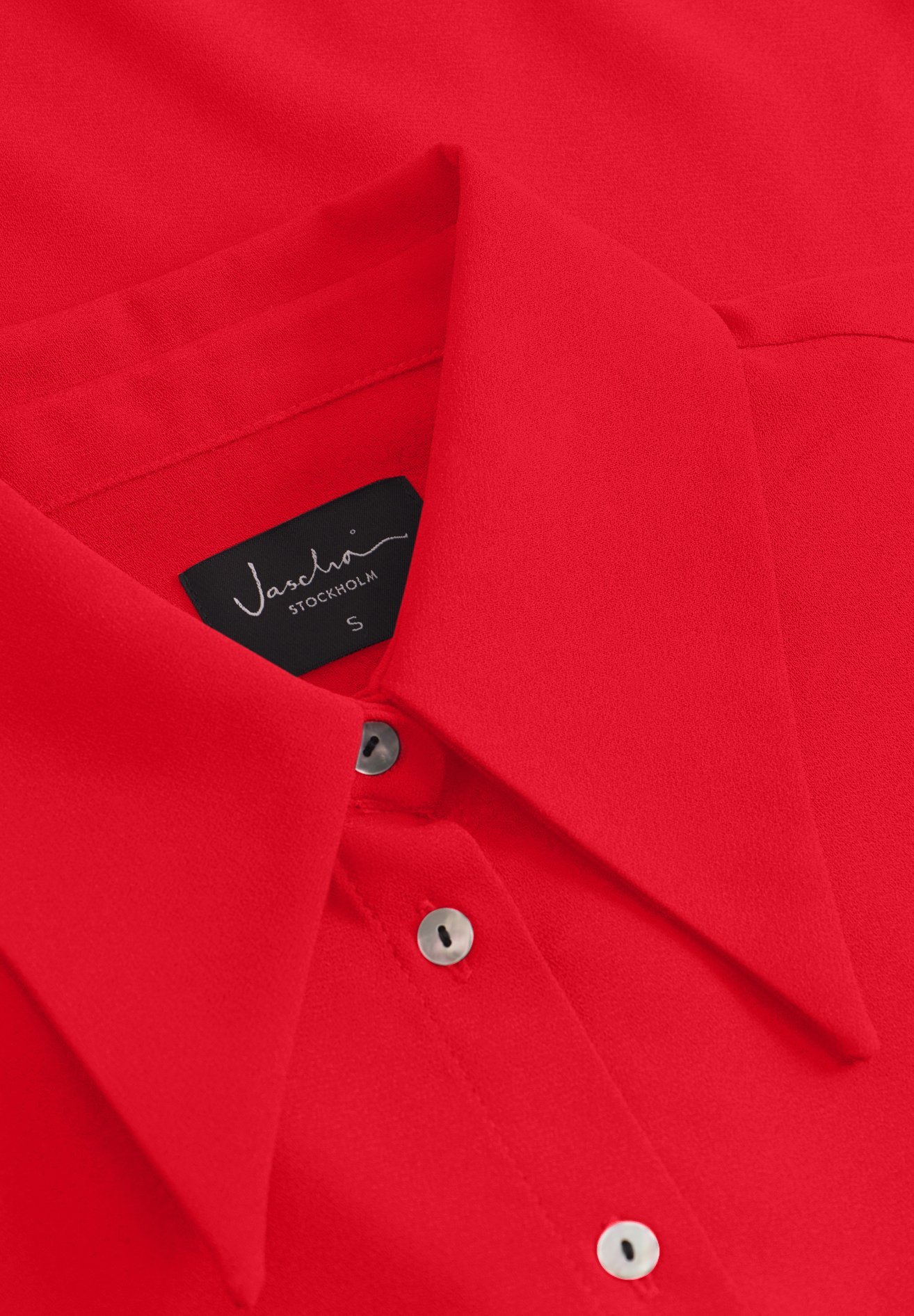 Blúzka Jascha Stockholm na gombíky - červená