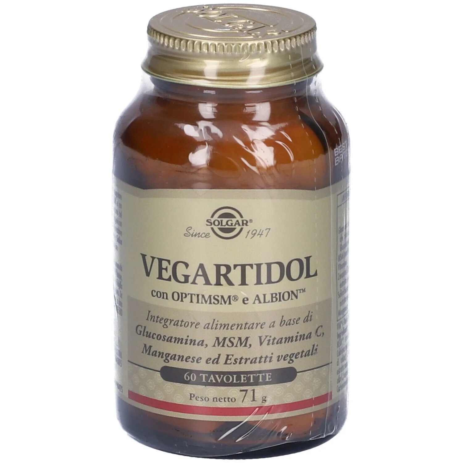 SOLGAR Vegartidol 60 Tabletten Gelenkfunktion