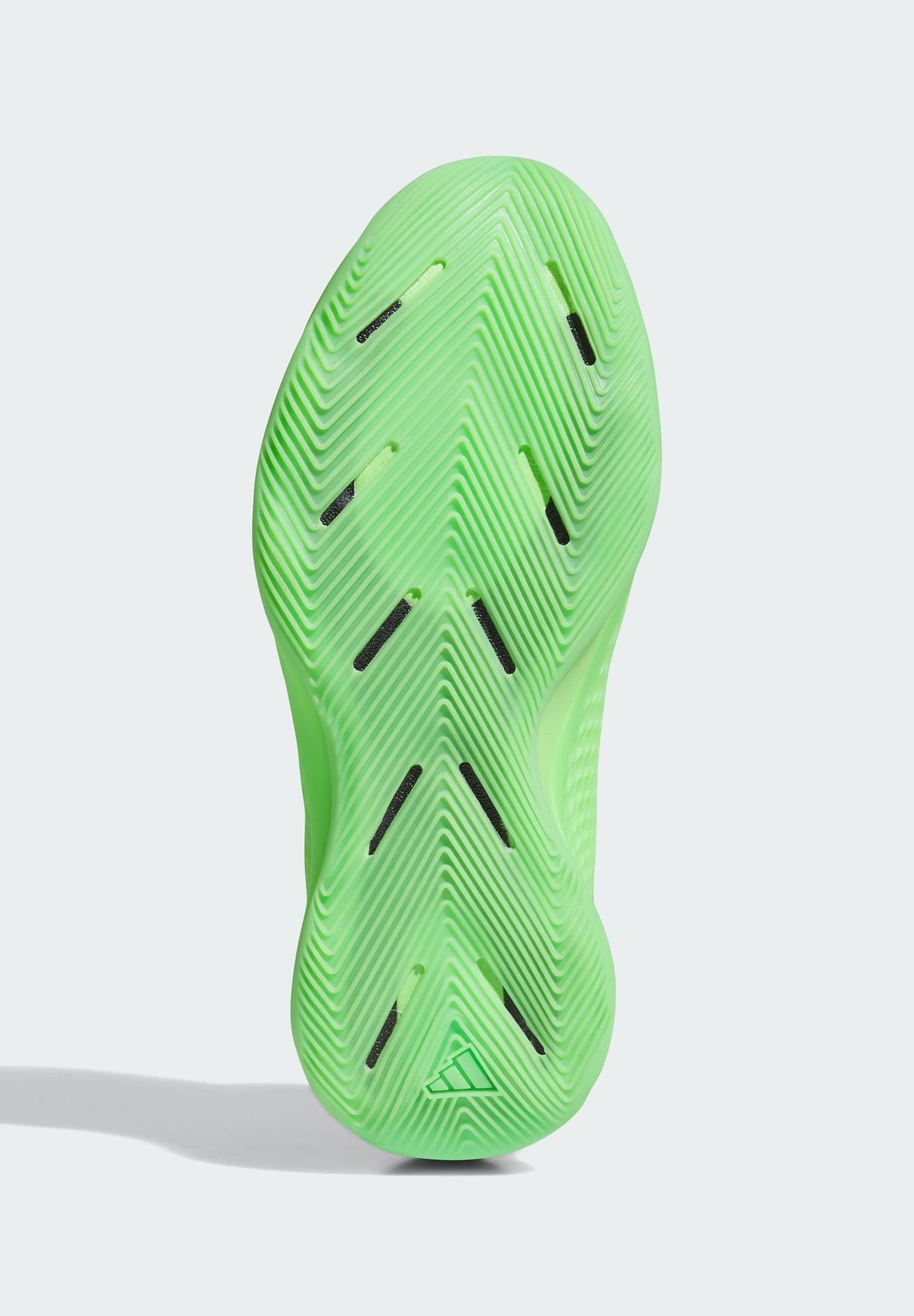 adidas Performance ANTHONY EDWARDS 1 LOW - Basketbalschoenen - lucid lime aurora ink core black