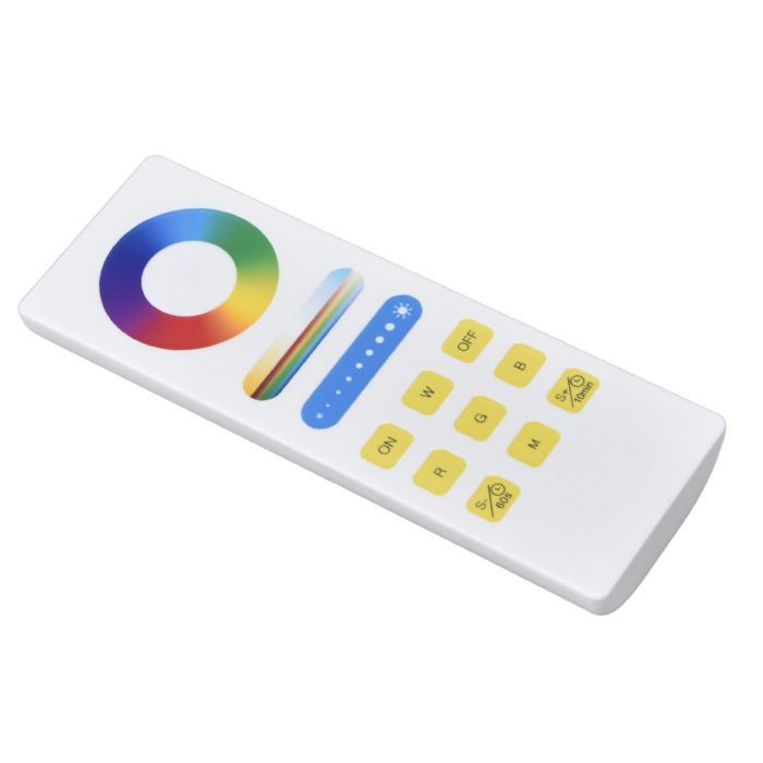 Underwater light with 2.4 GHz remote control, anti-interference, smart app control for pool lighting