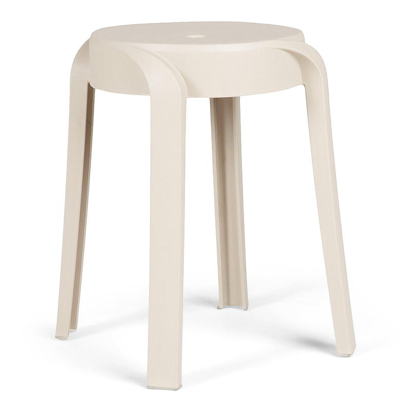 Kunststof krukje 30x46 cm beige Lucas