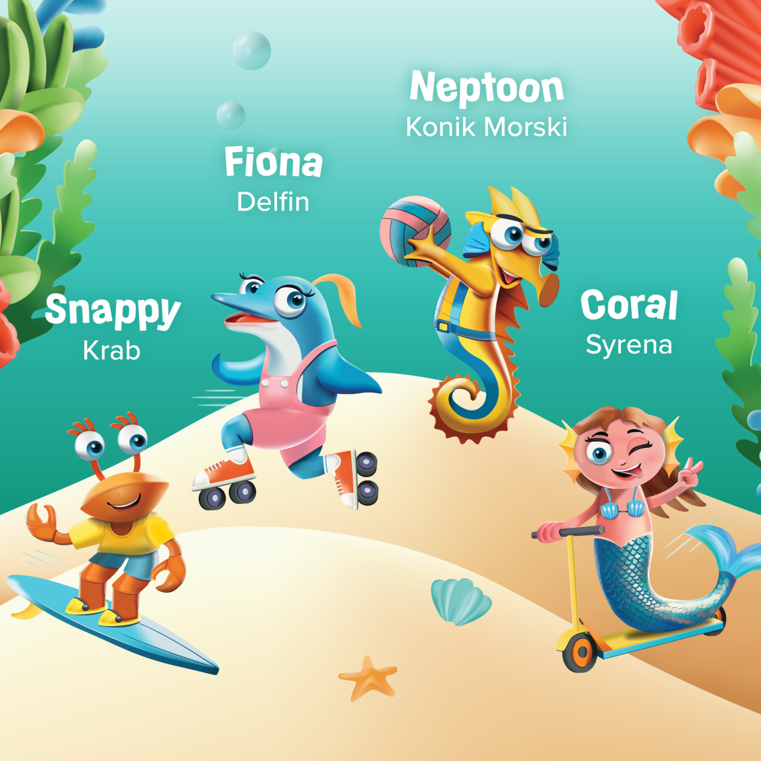 Palmolive Kids Animali Marini