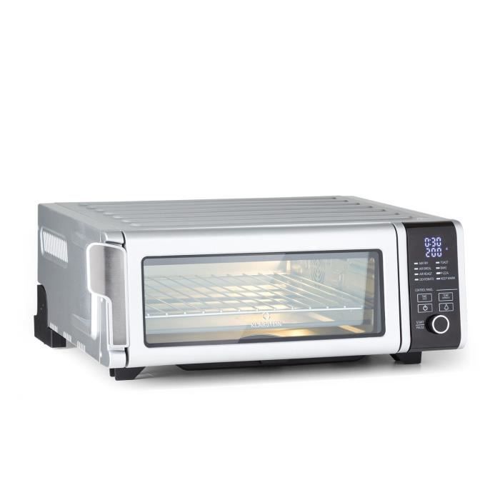 Fritadeira Elétrica Klarstein Vita-Crisp 1700W 10L 8 Funções Compacta - Prata