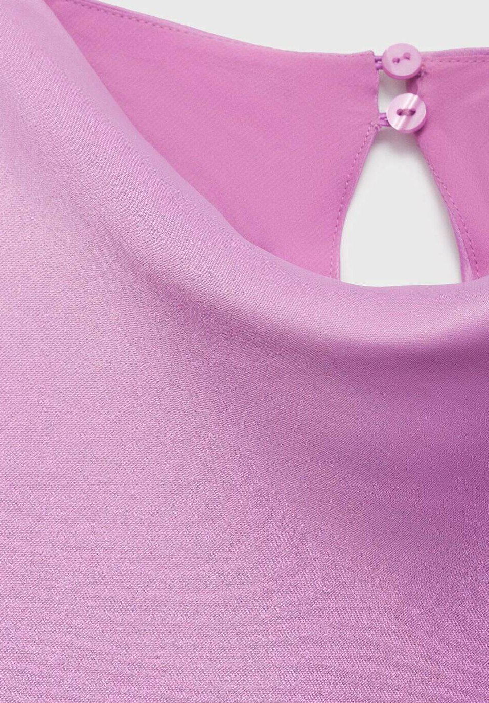 Robe midi Mango - Robe de cocktail / Robe de soirée - violette