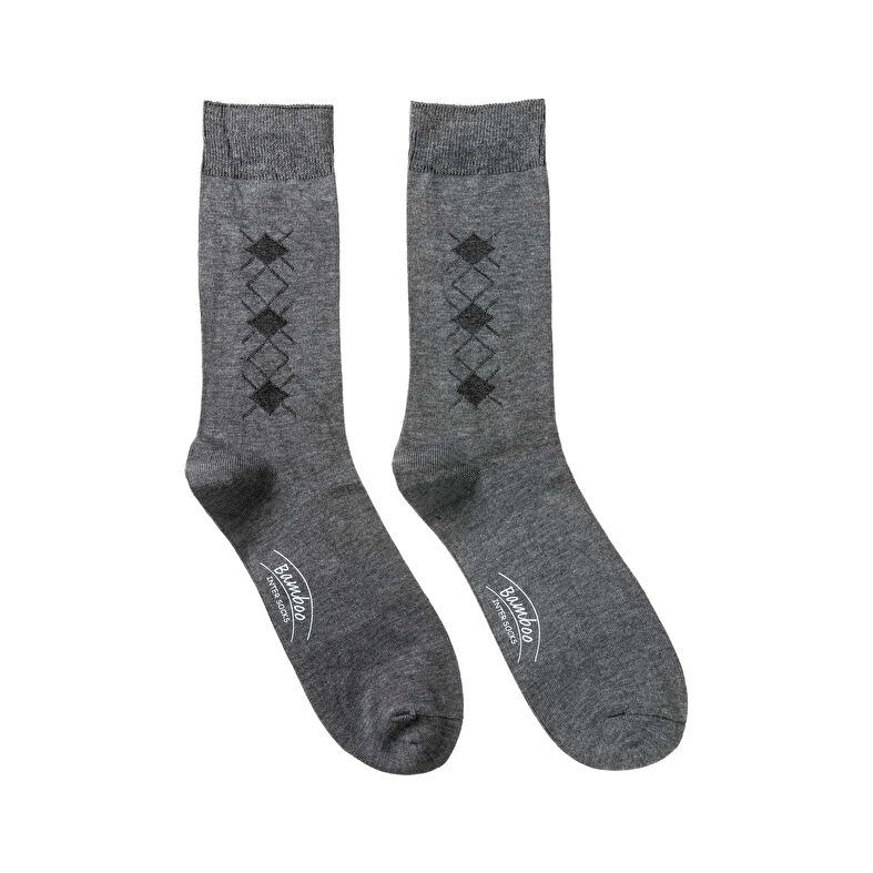 Calcetines y medias grises para hombre