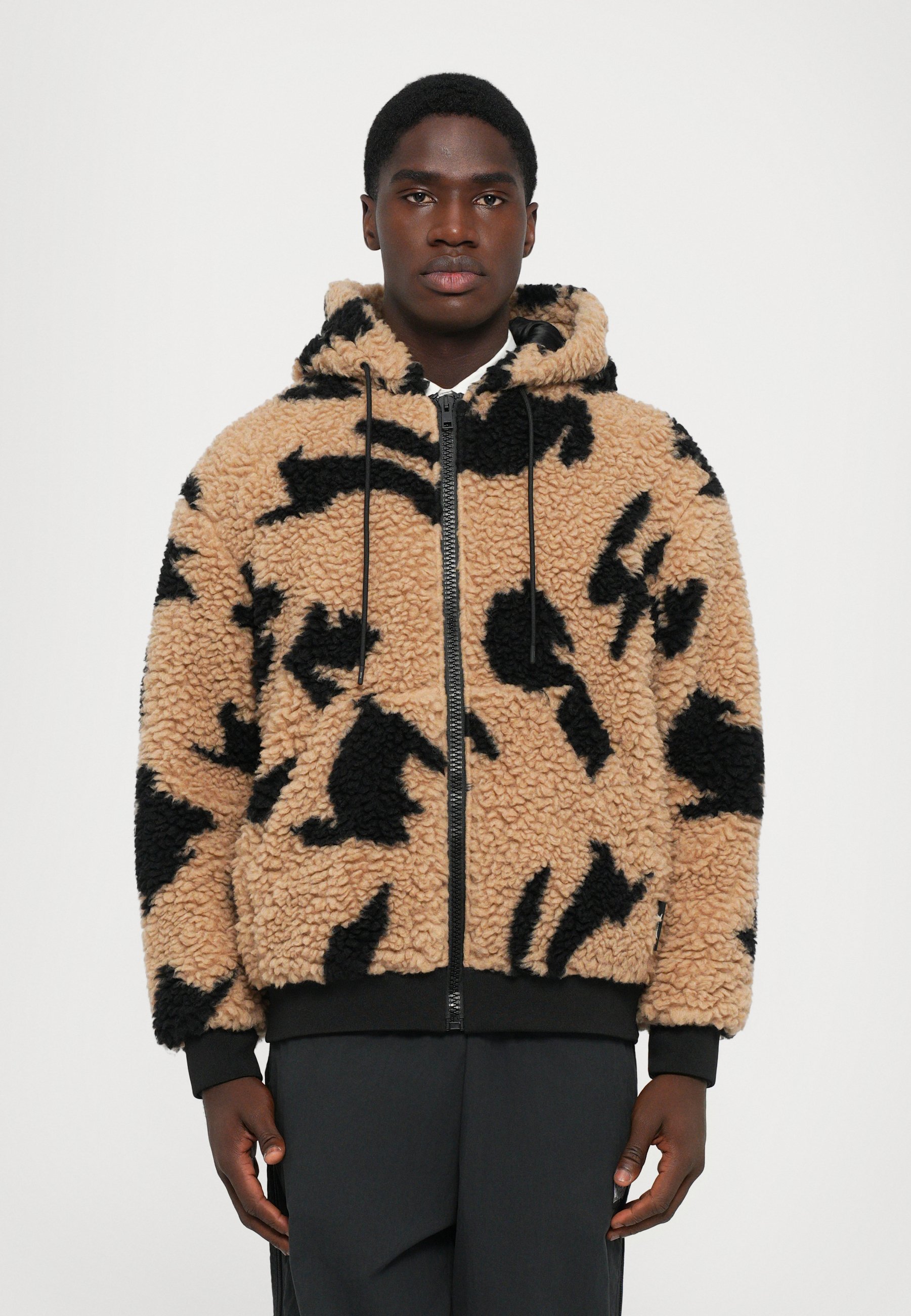 MSGM-sweatshirt met rits - klei