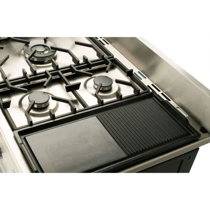 LEISURE CK100F324X Mixed Cooker - 6 Burners - 3 Oven - Energy Class A - Stainless Steel