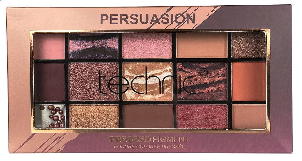„Persuasion Pressed Pigment“ akių šešėlių paletė Akių šešėlių paletės ir makiažas