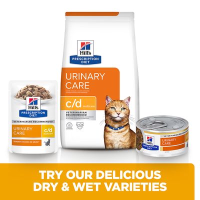 Hill's Prescription Diet Feline c/d Multicare Urinary Care - Kylling