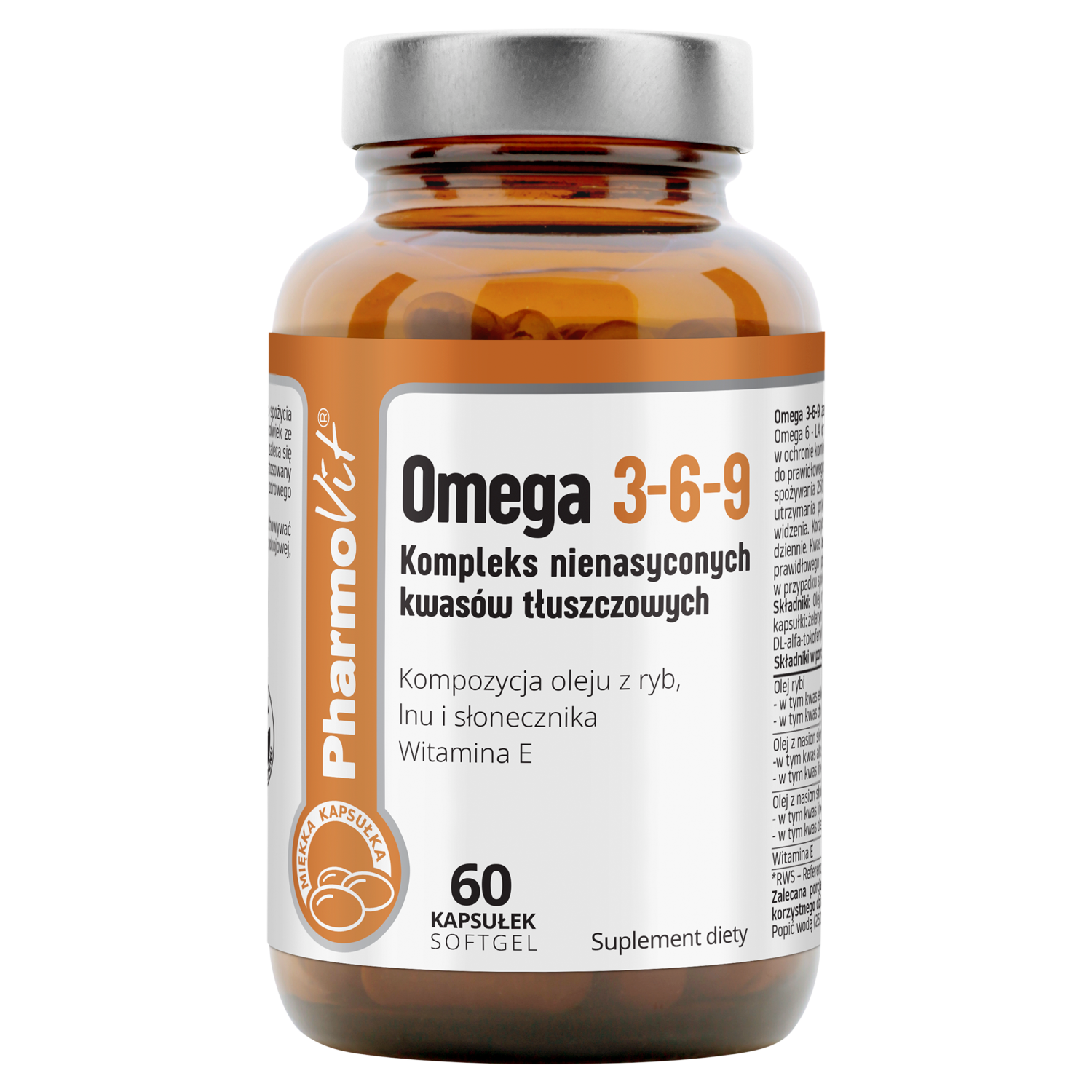 Pharmovit Omega 3-6-9 mīkstās kapsulas