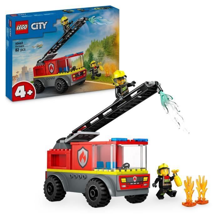 LEGO City 60463 Fire Truck with Ladder - Building Set - Children Ages 4+
