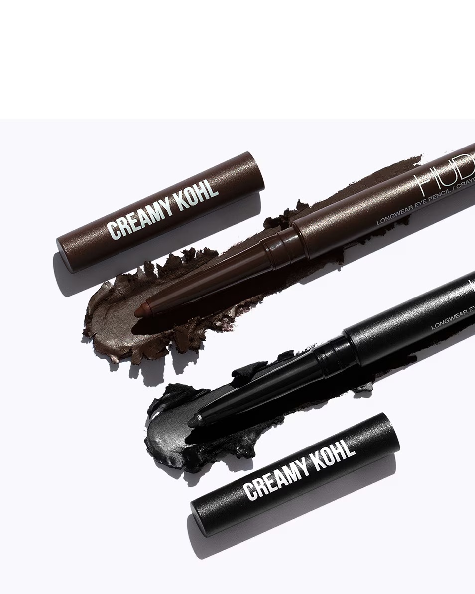 HUDA BEAUTY ΚΡΕΜΩΔΕΣ ΜΟΛΥΒΙ ΜΑΤΙΩΝ KOHL ΜΑΚΡΑΣ ΦΟΡΑΣ