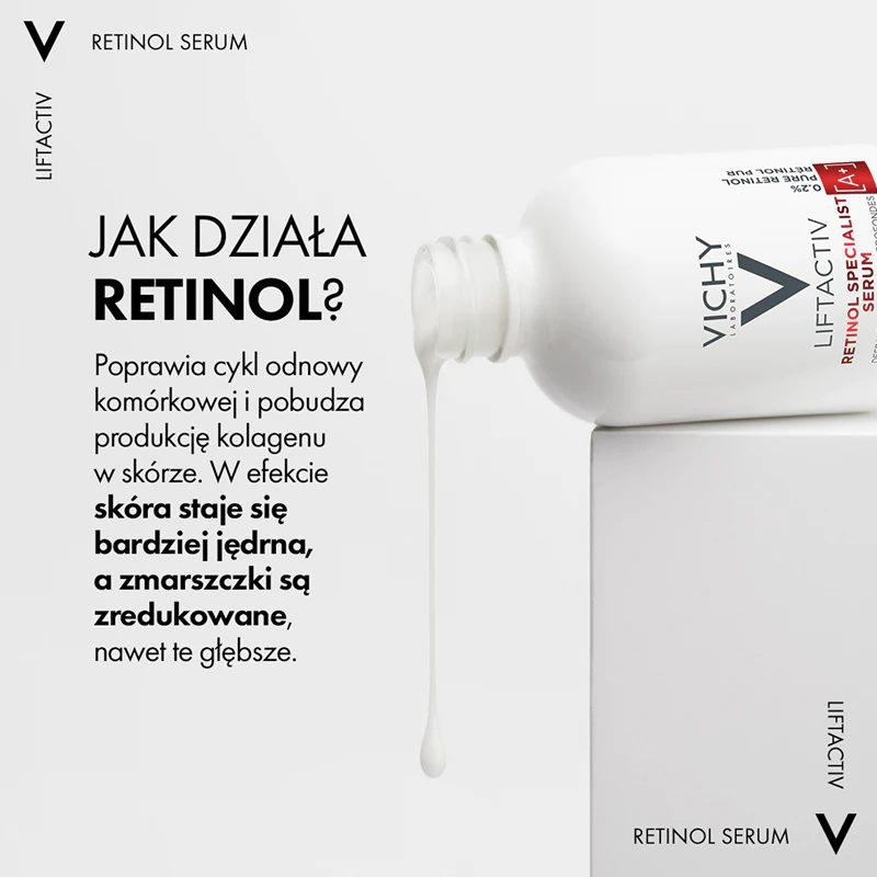 Vichy Liftactiv Retinol Specialist serums intensīvai grumbu novēršanai ar retinolu