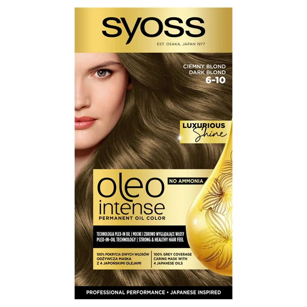 Syoss Oleo Farba do włosów 6-10 Ciemny Blond