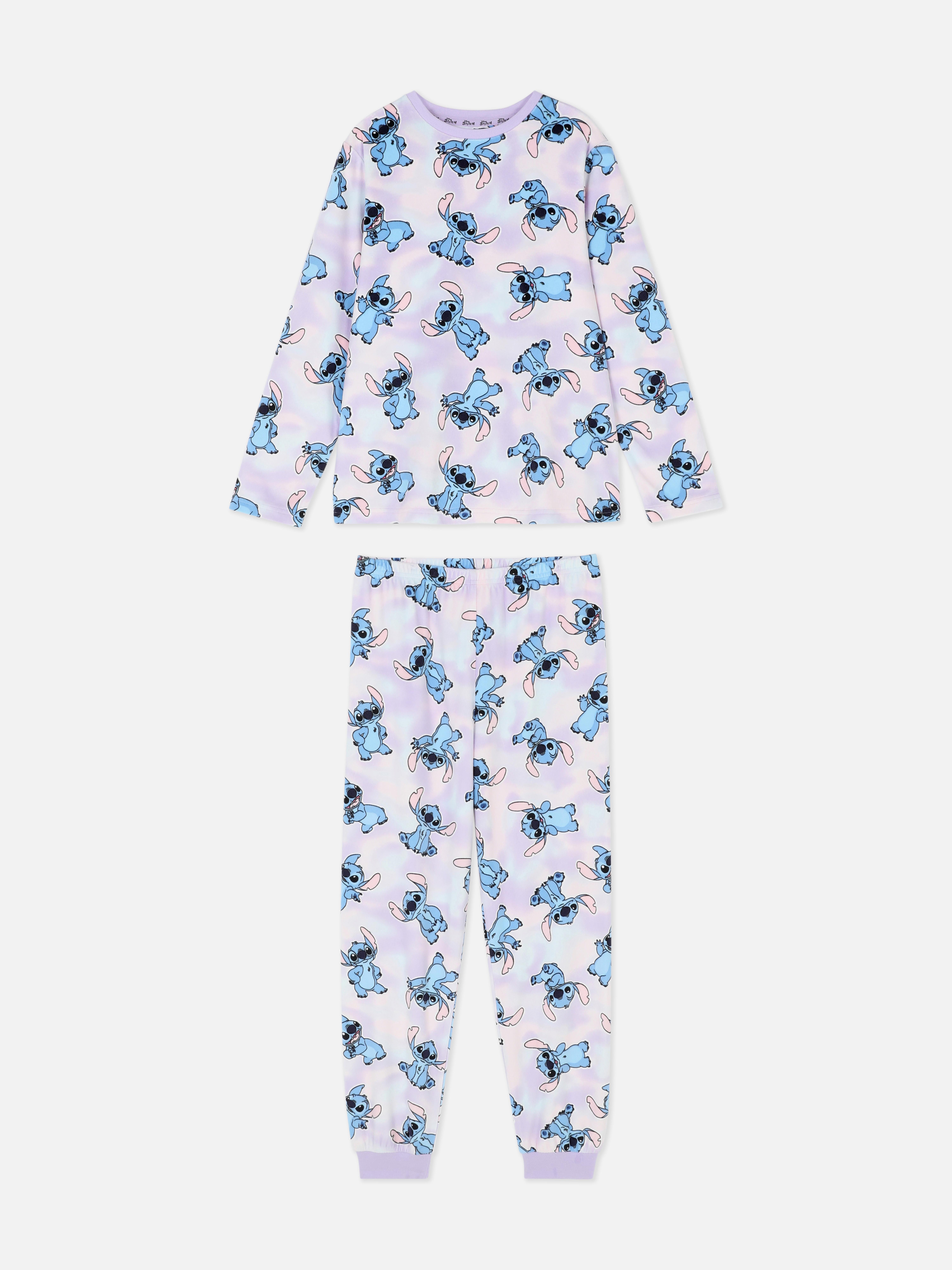 Pijamale cu mânecă lungă. Vibrații inspirate de Insula Lilo și Stitch de la Disney pentru ora de culcare! Visează de minune în aceste pijamale Lilo și Stitch.