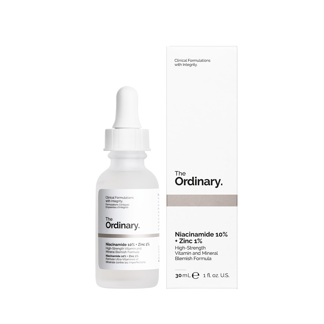 Siero idratante per imperfezioni The Ordinary con niacinamide 10% + zinco 1% – 30 ml