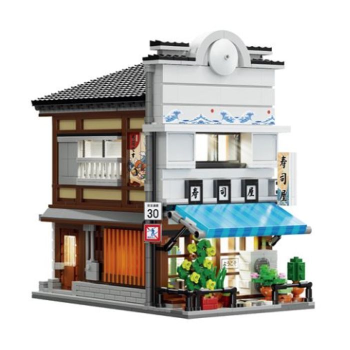 - Batiments - Magasin de Sushi Japonnais - 1665 pieces