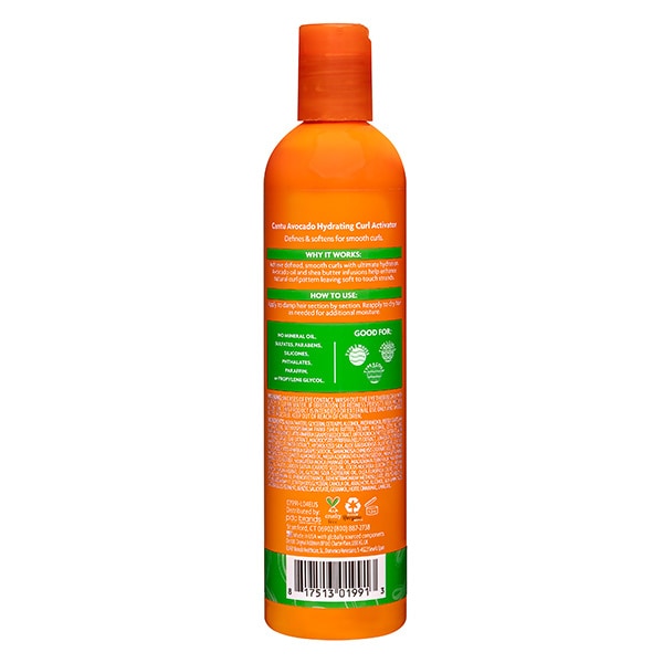 Crema activadora de rizos con aguacate Cantu 355 ml