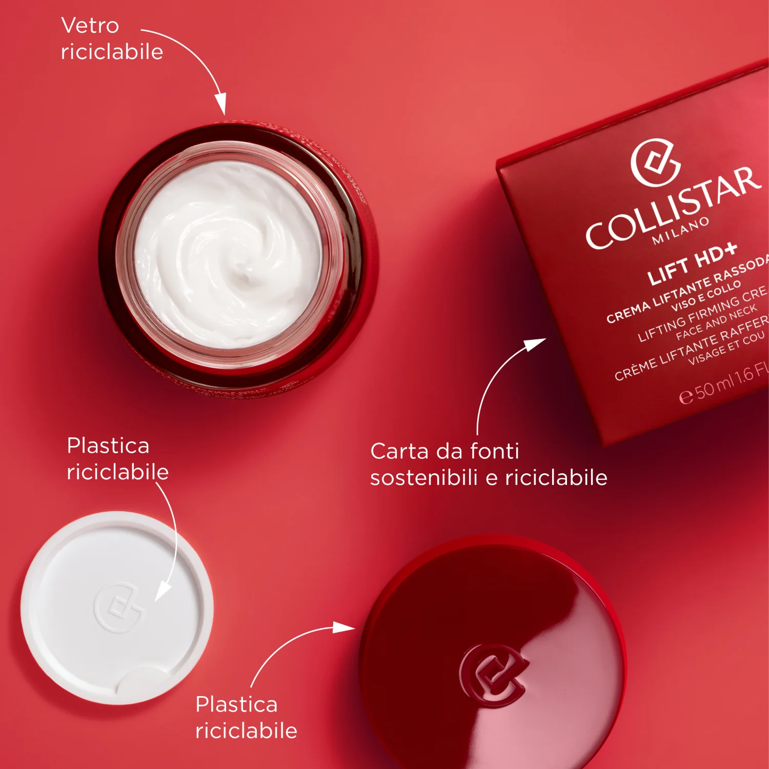 Lift HD LIFT HD+ Crema Liftante Rassodante Viso E Collo - Tratt. lifting viso 24 ore, Tratt.lifting collo e décolleté