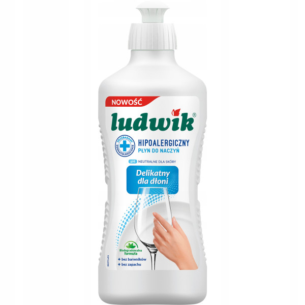Płyn do mycia naczyń Ludwik Hipoalergiczny 0,9 l