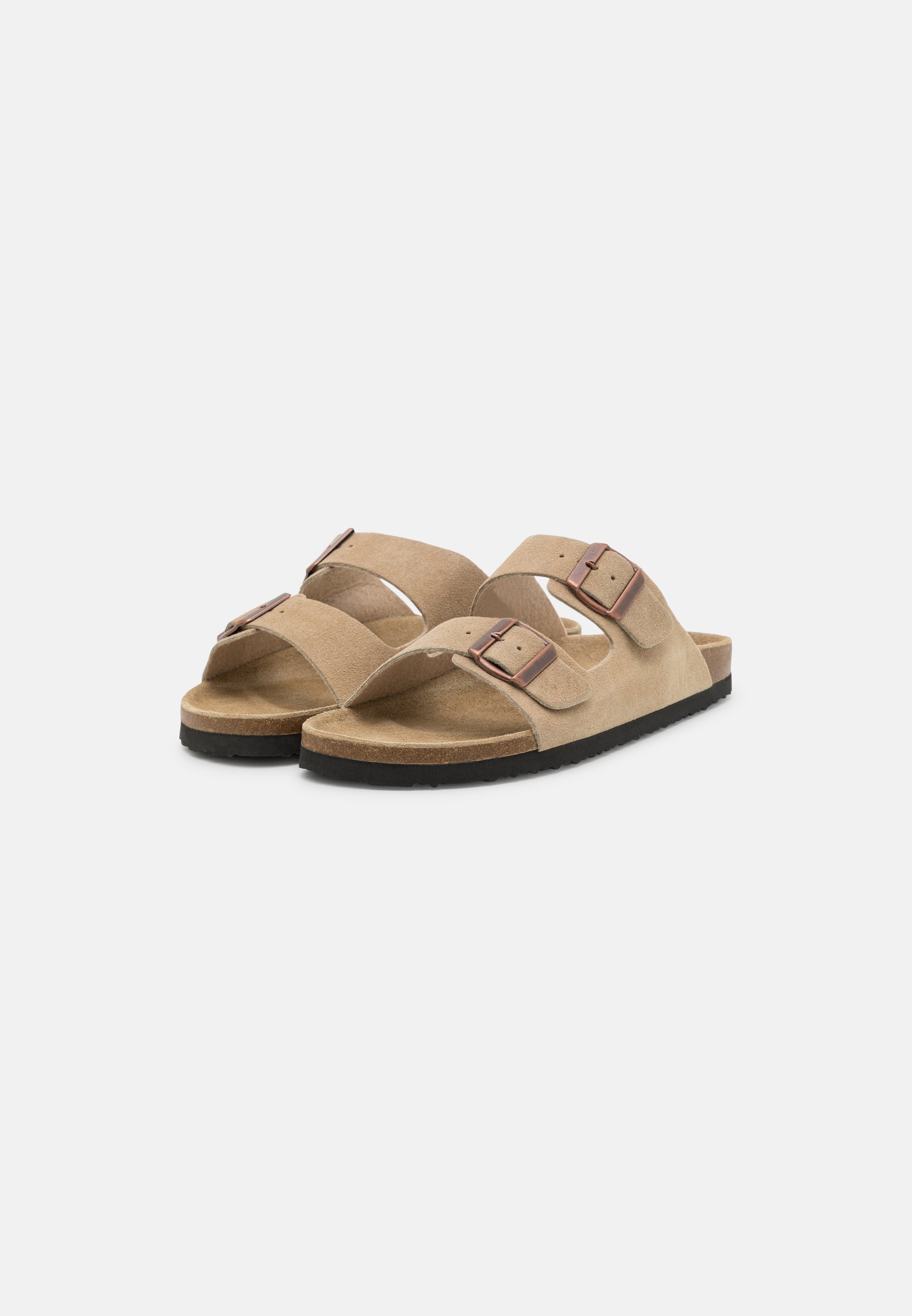 Pantofole unisex in pelle Pier One - beige