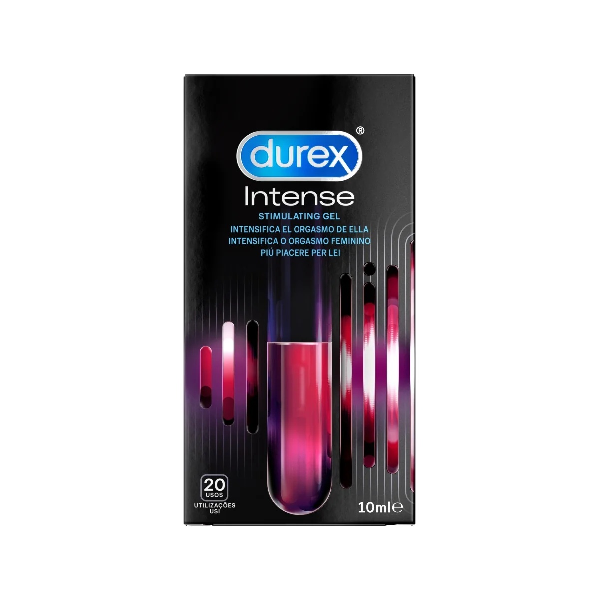 DUREX Gel orgásmico intenso Durex, estimulante femenino, 10 ml, intensifica la experiencia.
