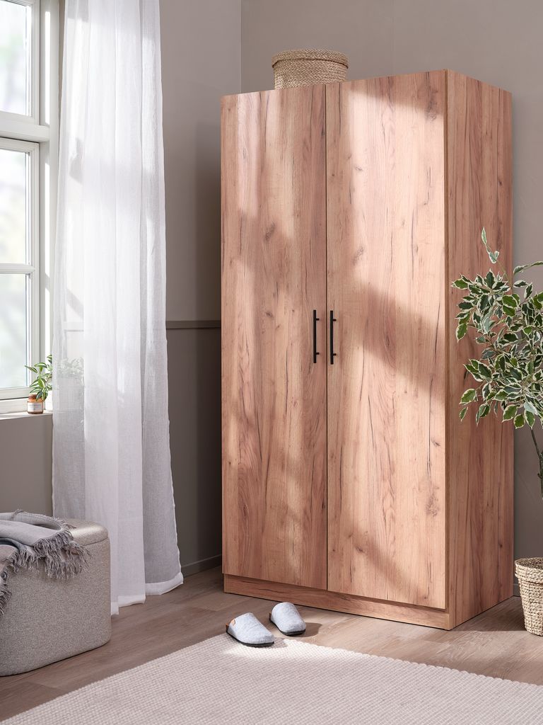VIBY VIBY Ormarić 101x200, 2 vrata, prirodna boja hrasta