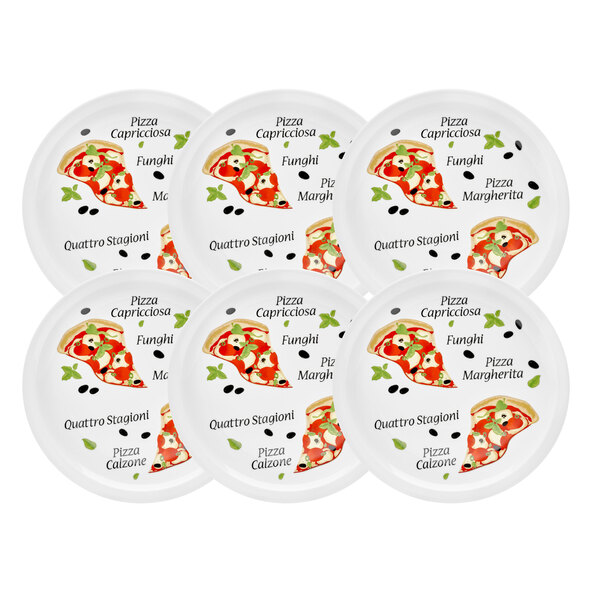 Pizzateller Margherita, 30 cm, 6er Set