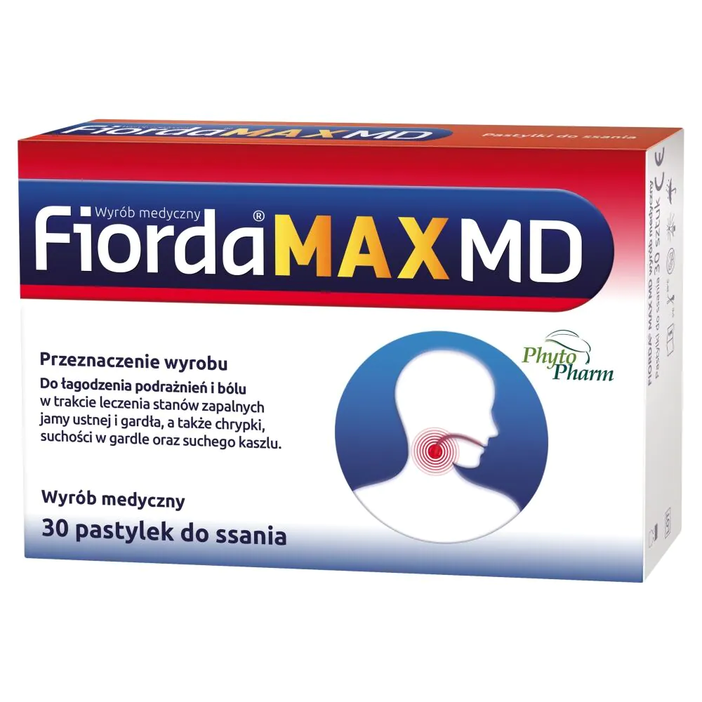 Fiorda Max Md, Pastylki do ssania